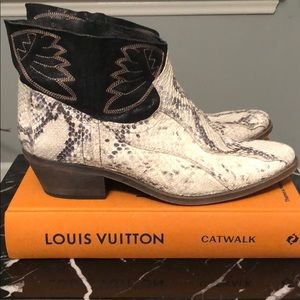 Free People python inspired boot